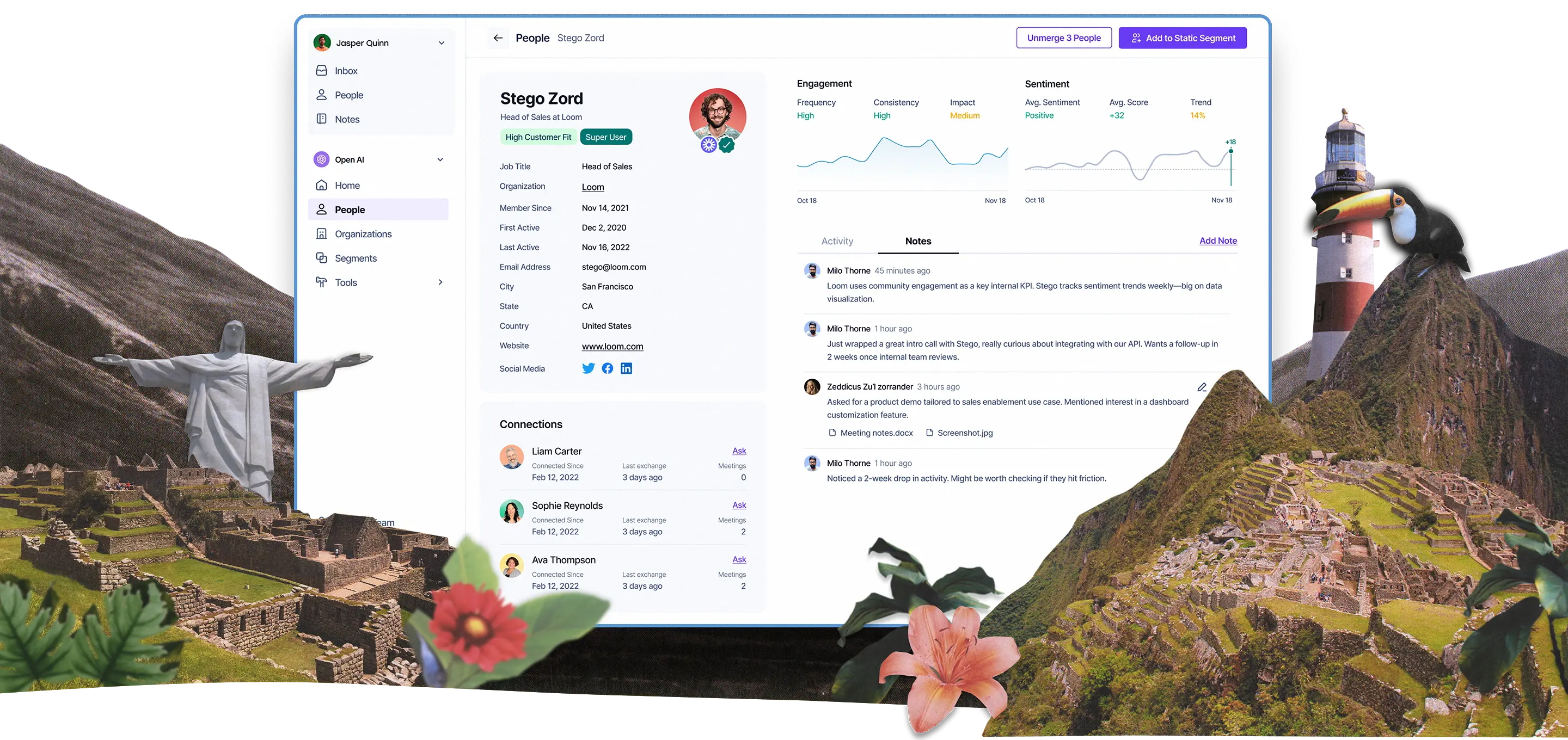 Website Hero section v2